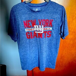 Ny Giants Youth XL t-shirt. Dry fit material